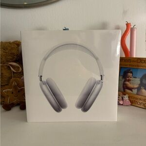 Silver Over-Ear Headphones